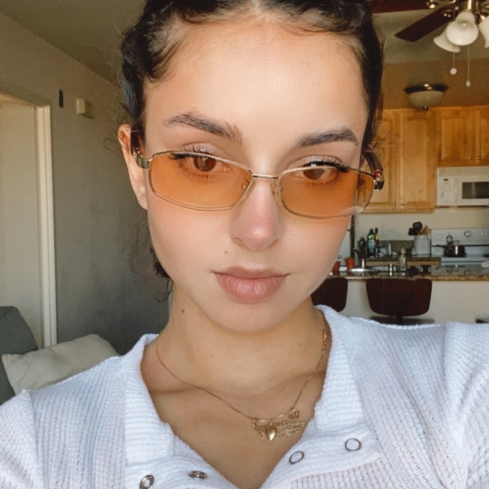 Dolce & Gabbana Orange frame Sunglasses